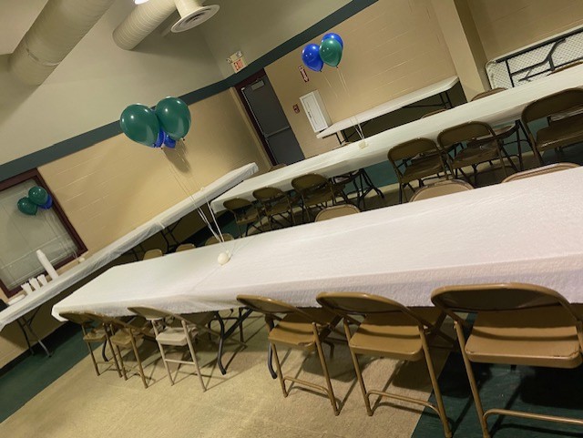 Birthday Party Setup at the Bay County Civic Arena