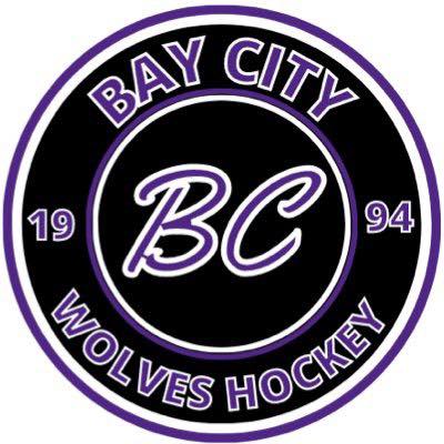 Bay City Wolves Hockey Logo